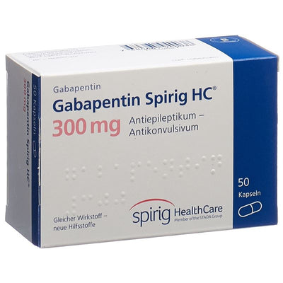 GABAPENTIN Spirig HC Kaps 300 mg 50 Stk