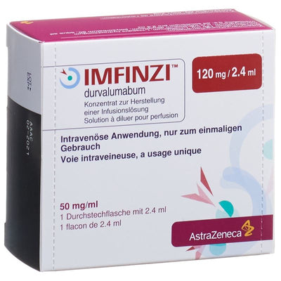 IMFINZI Inf Konz 120 mg/2.4ml Durchstf 2.4 ml