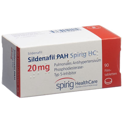 SILDENAFIL PAH Spirig HC Filmtabl 20 mg 90 Stk