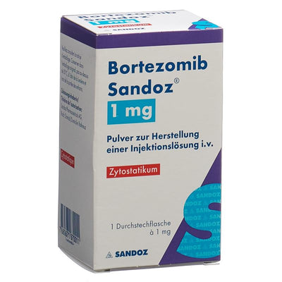 BORTEZOMIB Sandoz Trockensub 1 mg Durchstf