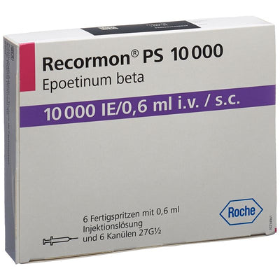 RECORMON PS 10000 IE/0.6ml Nadelsch Fertspr 6 Stk