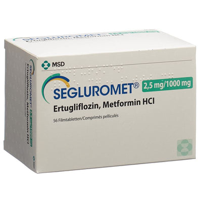 SEGLUROMET Filmtabl 2.5/1000 mg 56 Stk