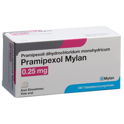 PRAMIPEXOL Mylan Tabl 0.25 mg 100 Stk