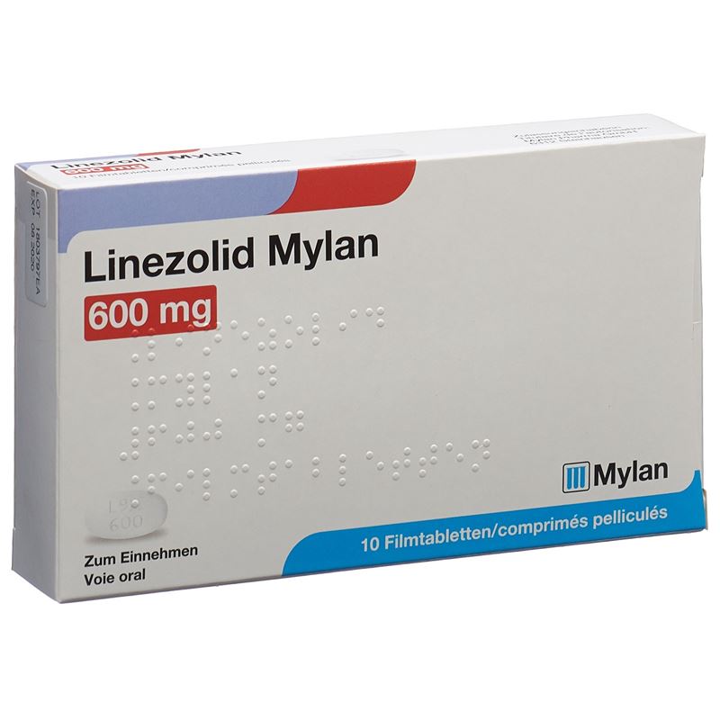 LINEZOLID Mylan Filmtabl 600 mg 10 Stk