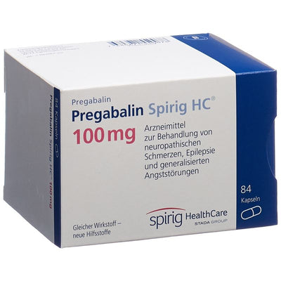 PREGABALIN Spirig HC Kaps 100 mg 84 Stk