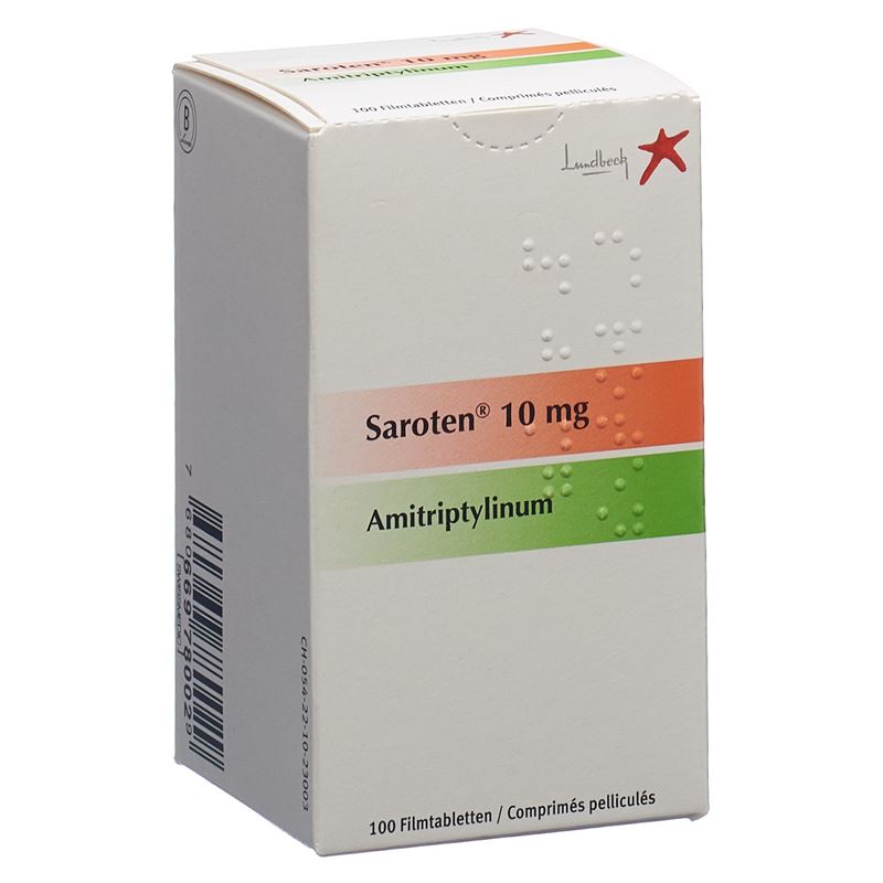 SAROTEN Filmtabl 10 mg Ds 100 Stk