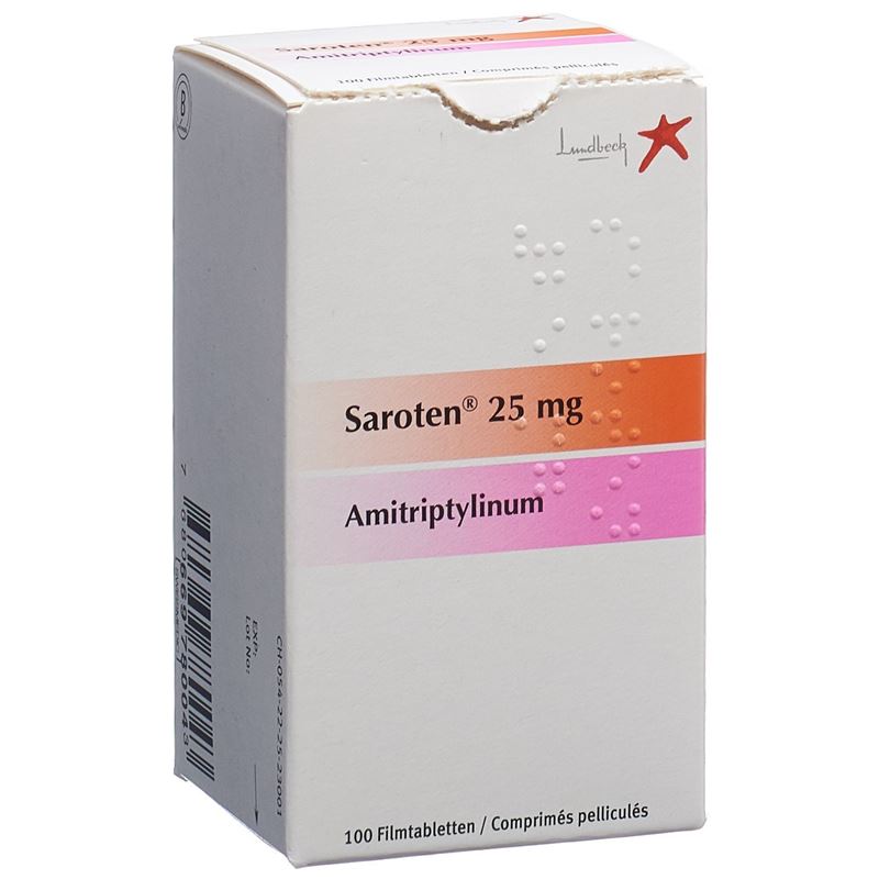 SAROTEN Filmtabl 25 mg Ds 100 Stk