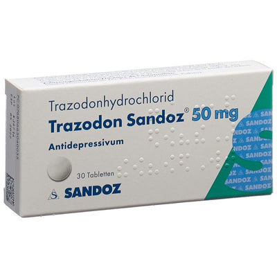 TRAZODON Sandoz Tabl 50 mg 30 Stk