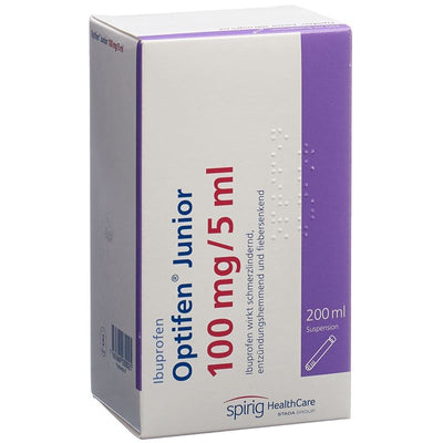 OPTIFEN Junior Susp 100 mg/5ml Fl 200 ml