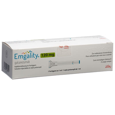 EMGALITY Inj Lös 120 mg/ml Fertigpen 1 ml