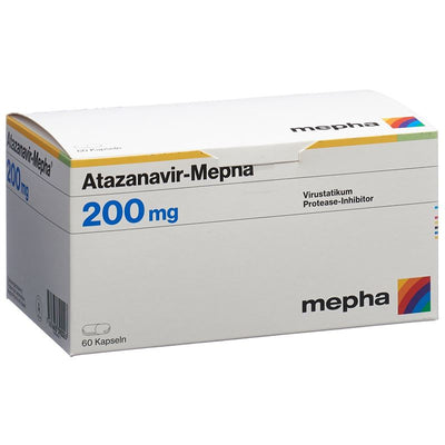 ATAZANAVIR Mepha Kaps 200 mg 60 Stk