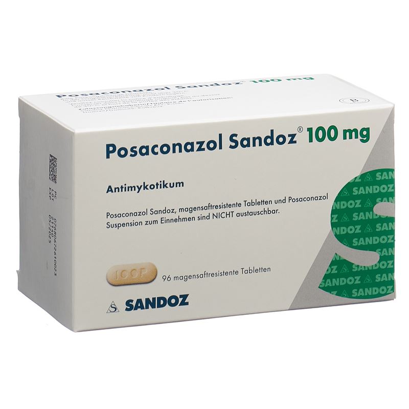 POSACONAZOL Sandoz Tabl 100 mg 96 Stk