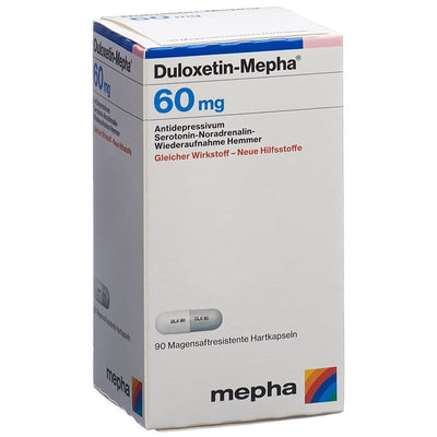 DULOXETIN Mepha Kaps 60 mg Ds 90 Stk