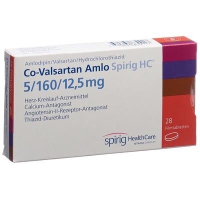 CO-VALSARTAN Amlo Spirig HC 5/160/12.5 28 Stk