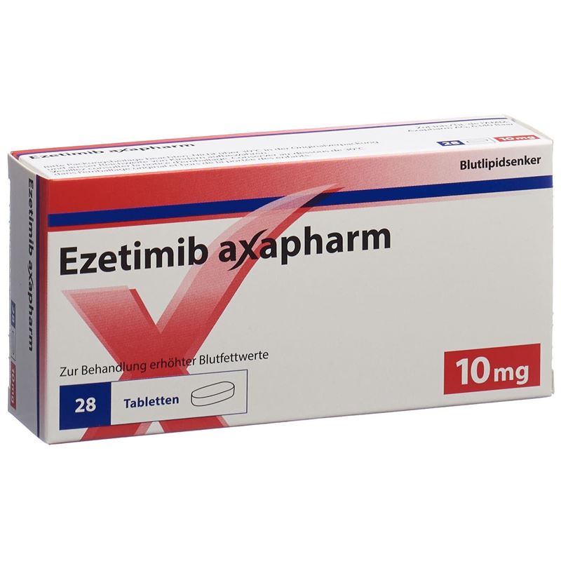 EZETIMIB axapharm Tabl 10 mg 28 Stk