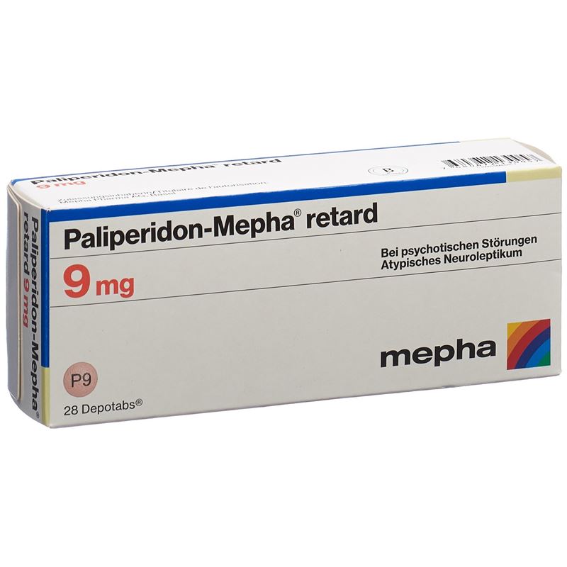 PALIPERIDON Mepha retard Ret Tabl 9 mg 28 Stk