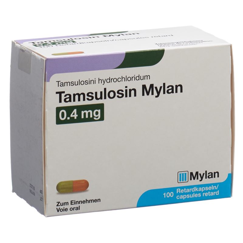 TAMSULOSIN Mylan Ret Kaps 0.4 mg 100 Stk