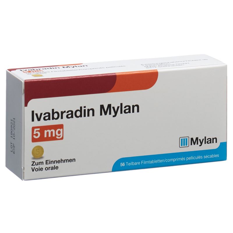 IVABRADIN Mylan Filmtabl 5 mg 56 Stk