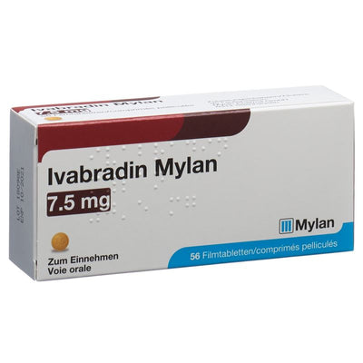 IVABRADIN Mylan Filmtabl 7.5 mg 56 Stk