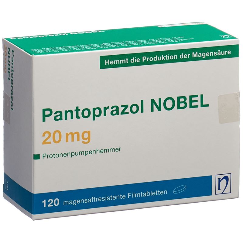 PANTOPRAZOL NOBEL Filmtabl 20 mg 120 Stk