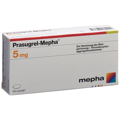 PRASUGREL Mepha Lactab 5 mg 30 Stk