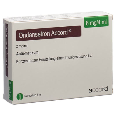 ONDANSETRON Accord Inf Konz 8 mg/4ml 5 Amp 4 ml