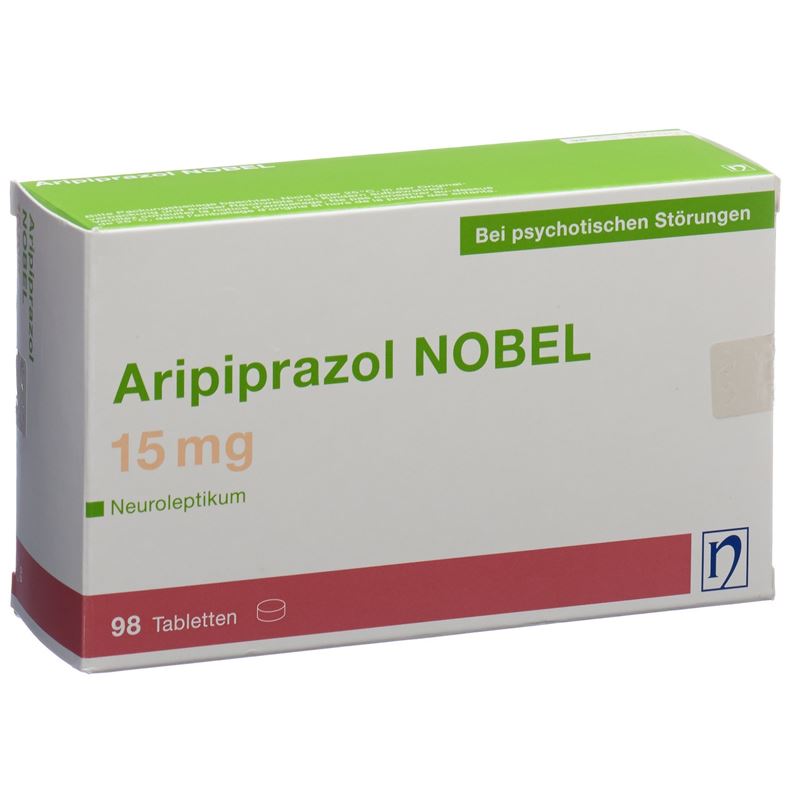 ARIPIPRAZOL NOBEL Tabl 15 mg 98 Stk