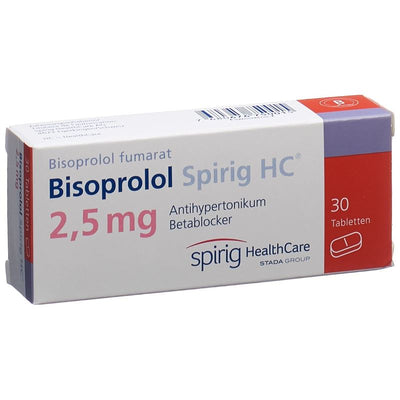 BISOPROLOL Spirig HC Tabl 2.5 mg 30 Stk