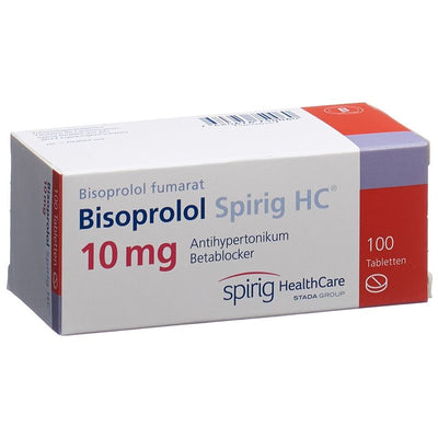 BISOPROLOL Spirig HC Tabl 10 mg 100 Stk