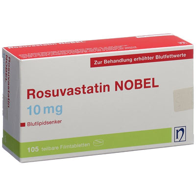 ROSUVASTATIN NOBEL Filmtabl 10 mg 105 Stk