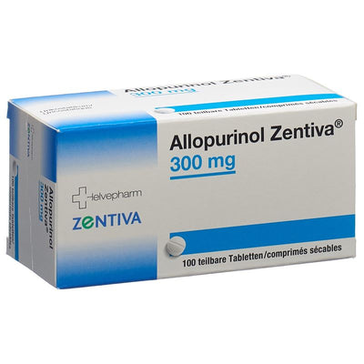 ALLOPURINOL Zentiva Tabl 300 mg 100 Stk