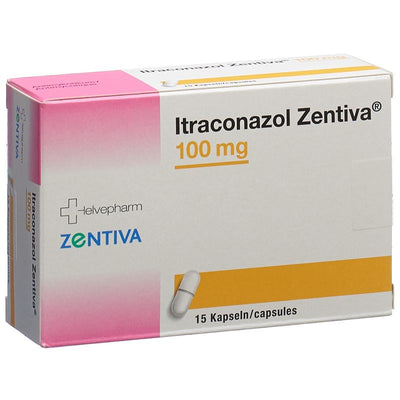 ITRACONAZOL Zentiva Kaps 100 mg 15 Stk