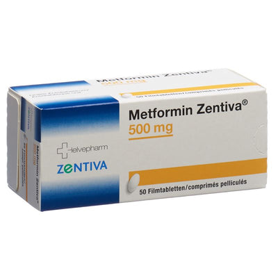 METFORMIN Zentiva Filmtabl 500 mg 50 Stk