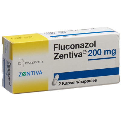 FLUCONAZOL Zentiva Kaps 200 mg 2 Stk