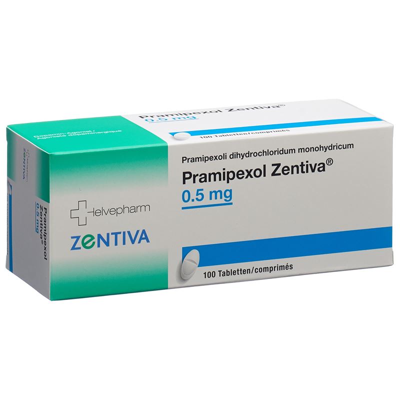 PRAMIPEXOL Zentiva Tabl 0.5 mg 100 Stk