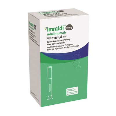 IMRALDI Inj Lös 40 mg/0.8ml Fertpen 2 x 0.8 ml