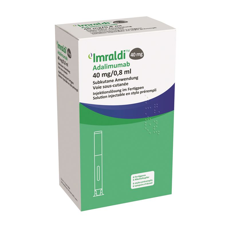 IMRALDI Inj Lös 40 mg/0.8ml Fertpen 6 x 0.8 ml