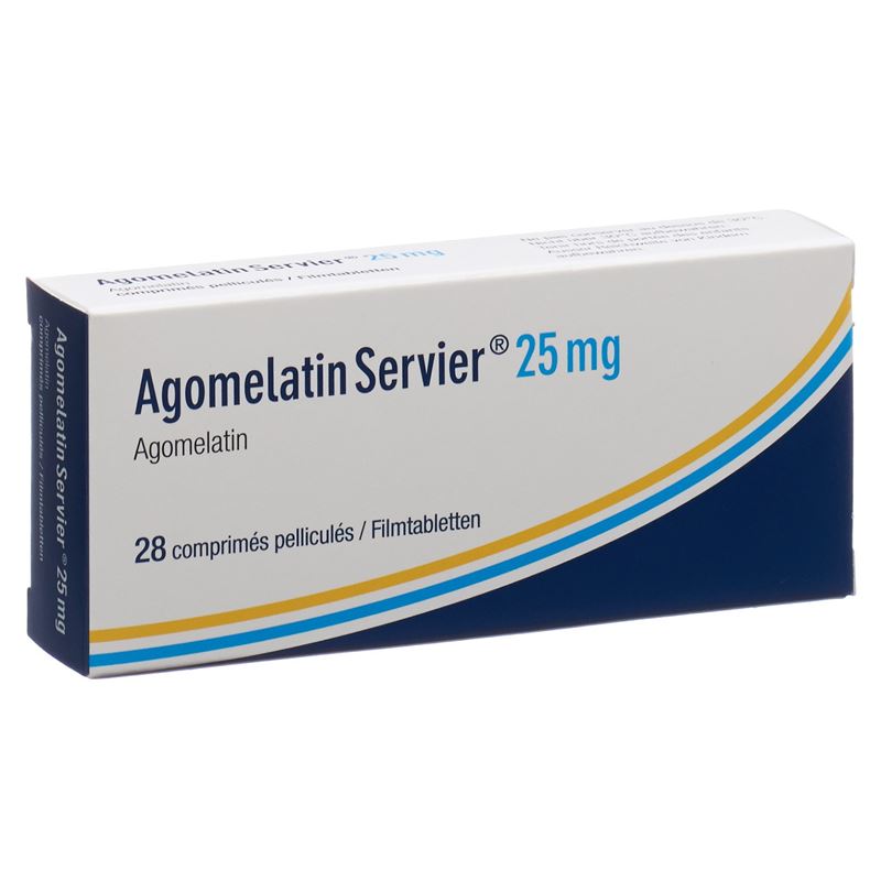 AGOMELATIN Servier Filmtabl 25 mg 28 Stk