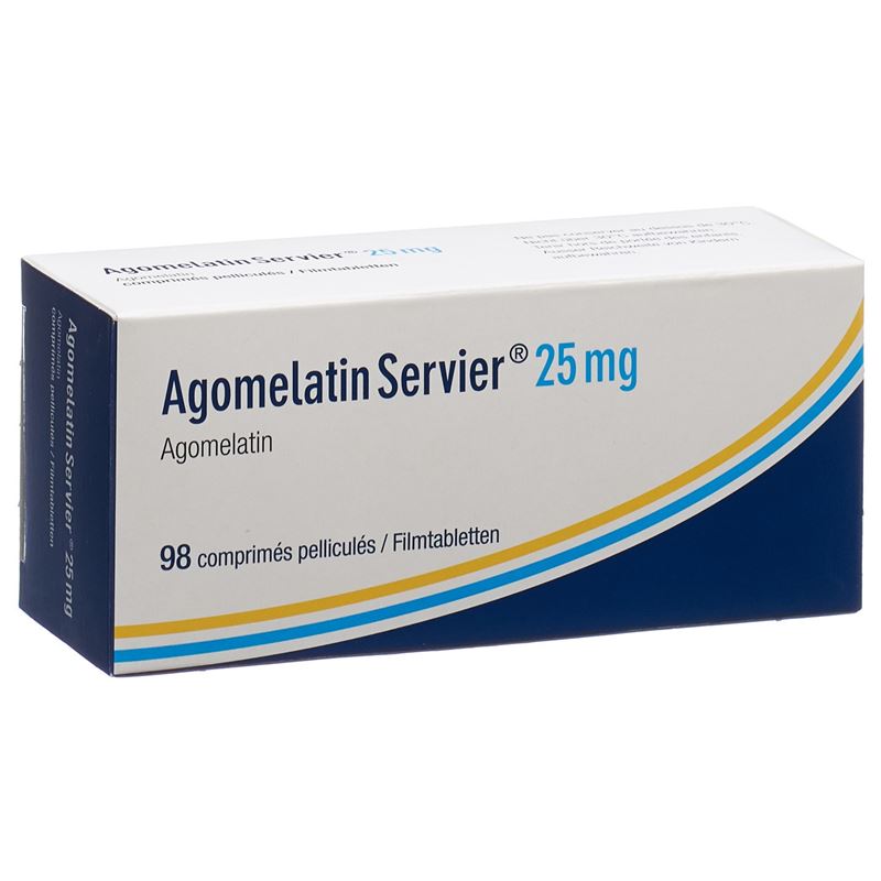 AGOMELATIN Servier Filmtabl 25 mg 98 Stk