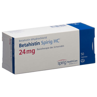 BETAHISTIN Spirig HC Tabl 24 mg 50 Stk