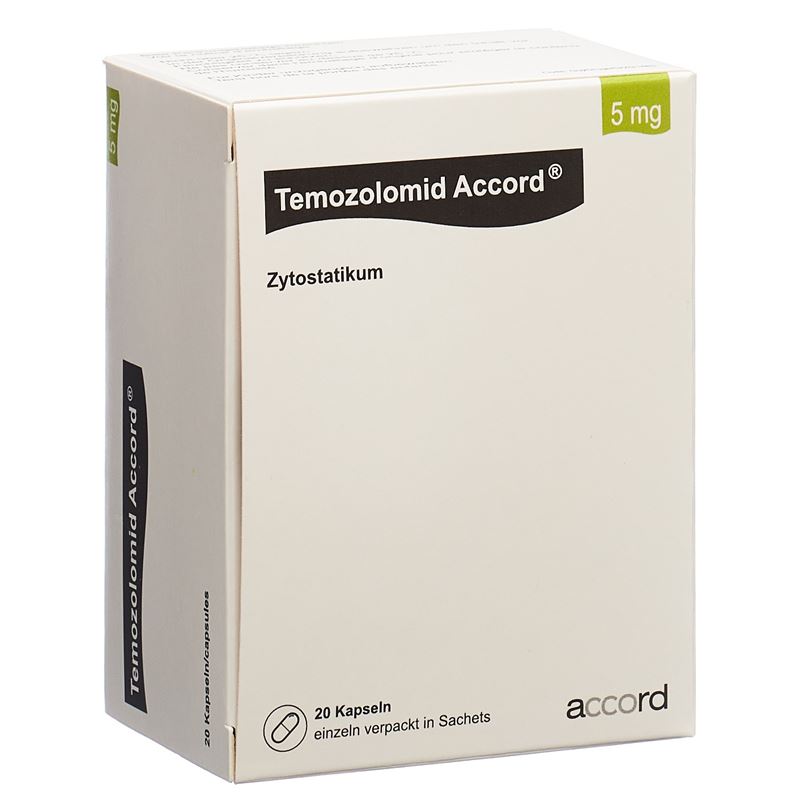 TEMOZOLOMID Accord Kaps 5 mg Btl 20 Stk