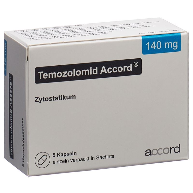 TEMOZOLOMID Accord Kaps 140 mg Btl 5 Stk