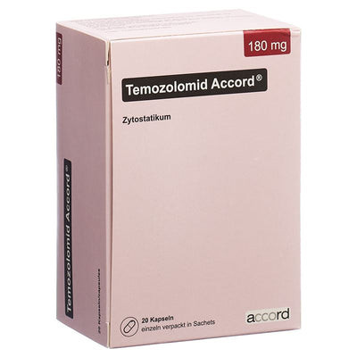 TEMOZOLOMID Accord Kaps 180 mg Btl 20 Stk