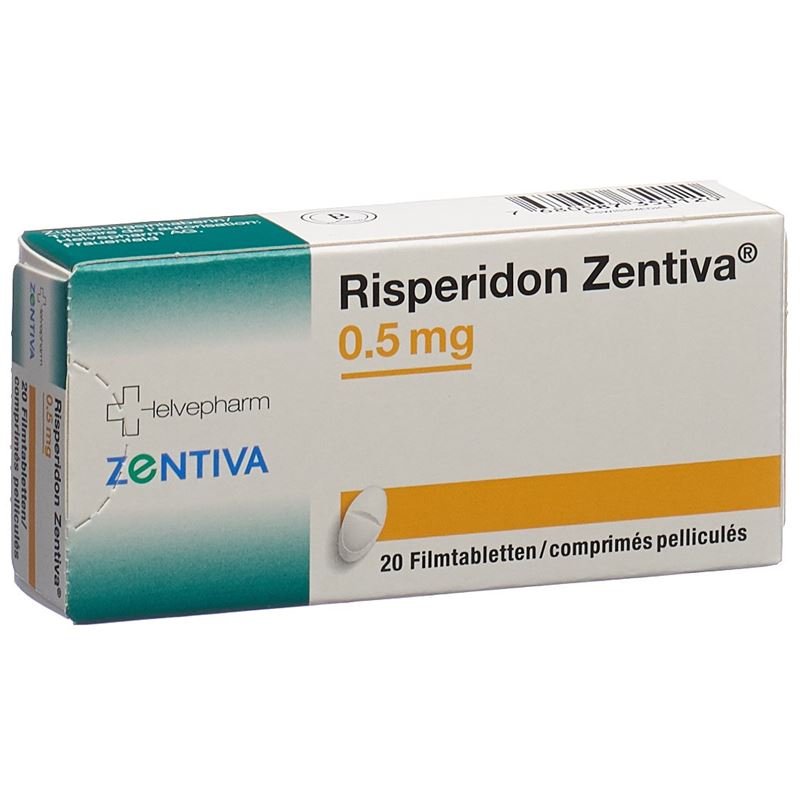 RISPERIDON Zentiva Filmtabl 0.5 mg 20 Stk