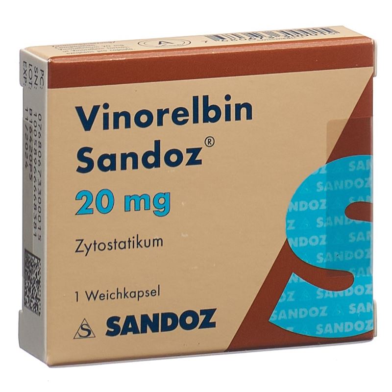 VINORELBIN Sandoz Kaps 20 mg