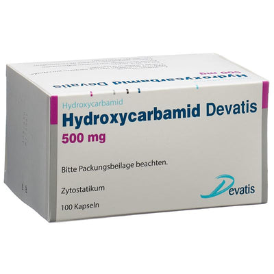 HYDROXYCARBAMID Devatis Kaps 500 mg 100 Stk