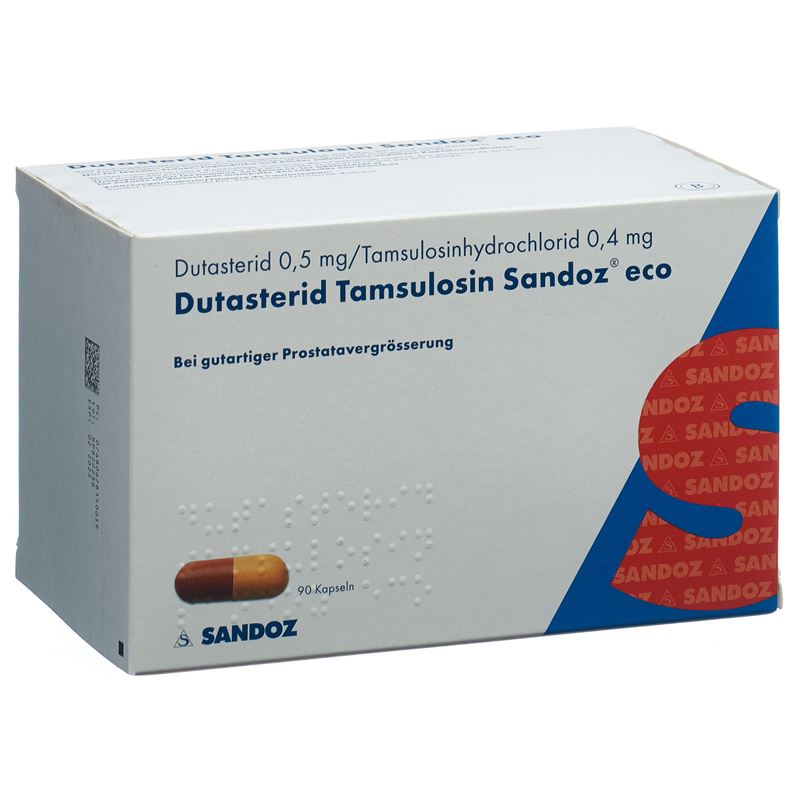 DUTASTERID Tamsulosin Sandoz eco 0.5/0.4mg 90 Stk