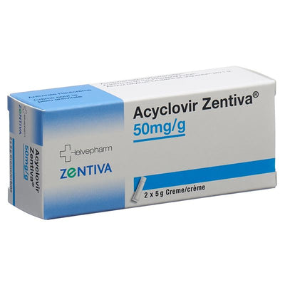 ACYCLOVIR Zentiva Creme 50 mg/g 2 Tb 5 g