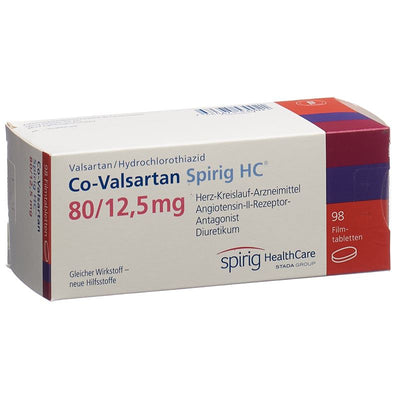 CO-VALSARTAN Spirig HC Filmtabl 80/12.5 mg 98 Stk