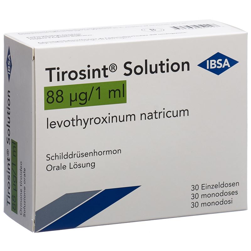 TIROSINT Solution 88 mcg 30 Amp 1 ml